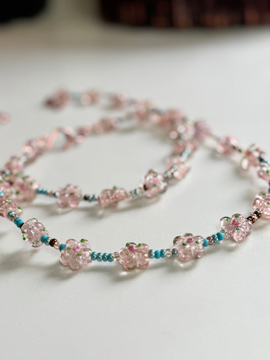 Flower Glass Beads Curtain Hold backs / Tie backs