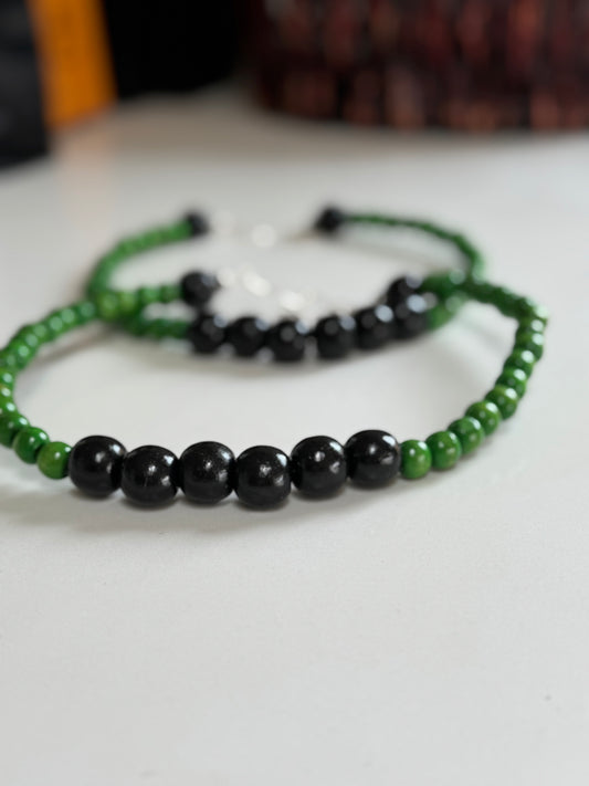 Decorative Wooden Beads Curtain Tiebacks Halloween Themed